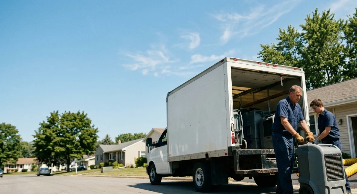 Water Damage Cleanup in Brunsville, IA near me